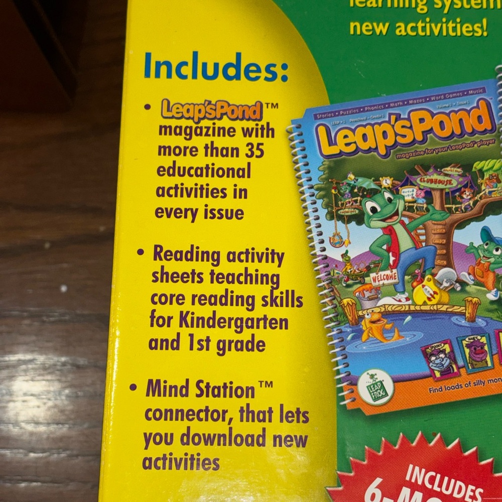 LeapFrog LeapPad Learning System Club Kit vintage - Picture 3 of 4